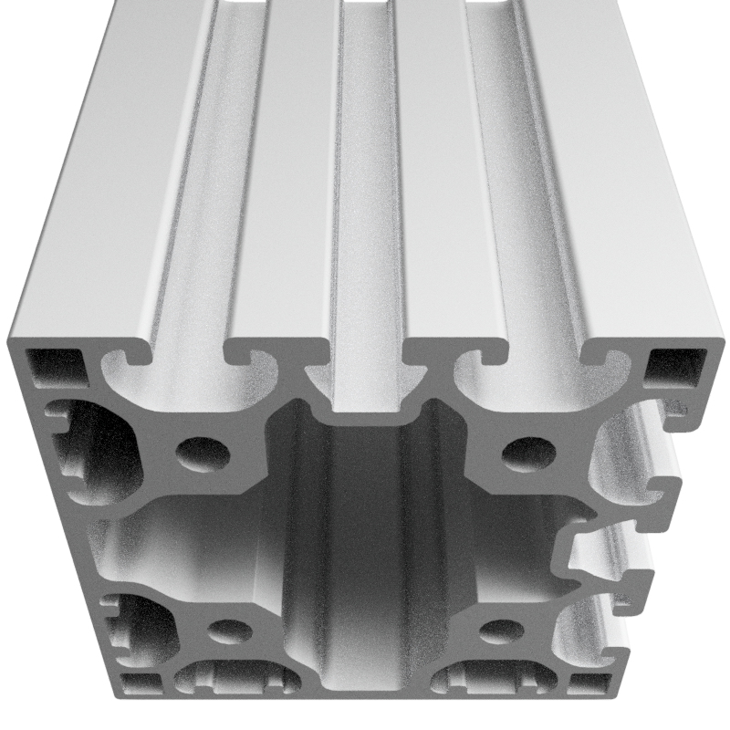 Profil X 8 80x80 4N90 - XMS, natur Profil X 8 80x80 4N90 - XMS, natur