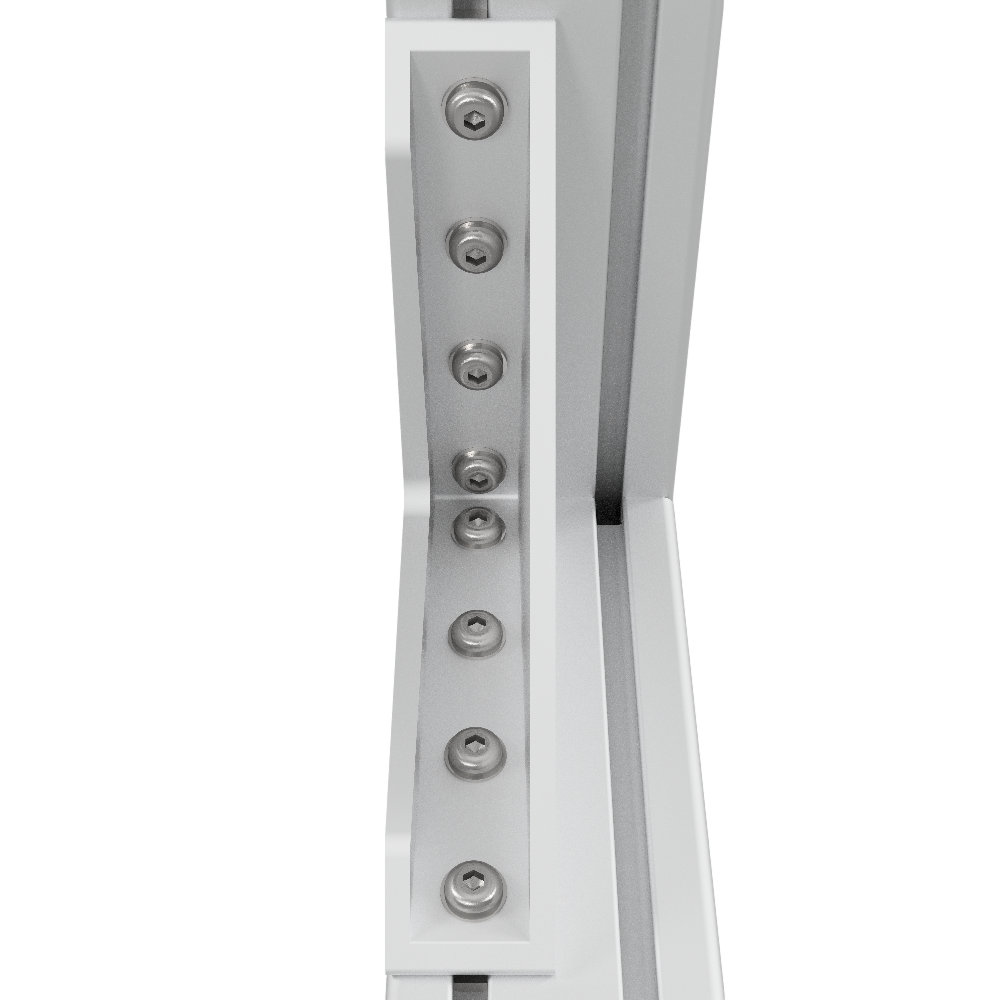 Befestigungssatz für Winkel 8 160x160 M8