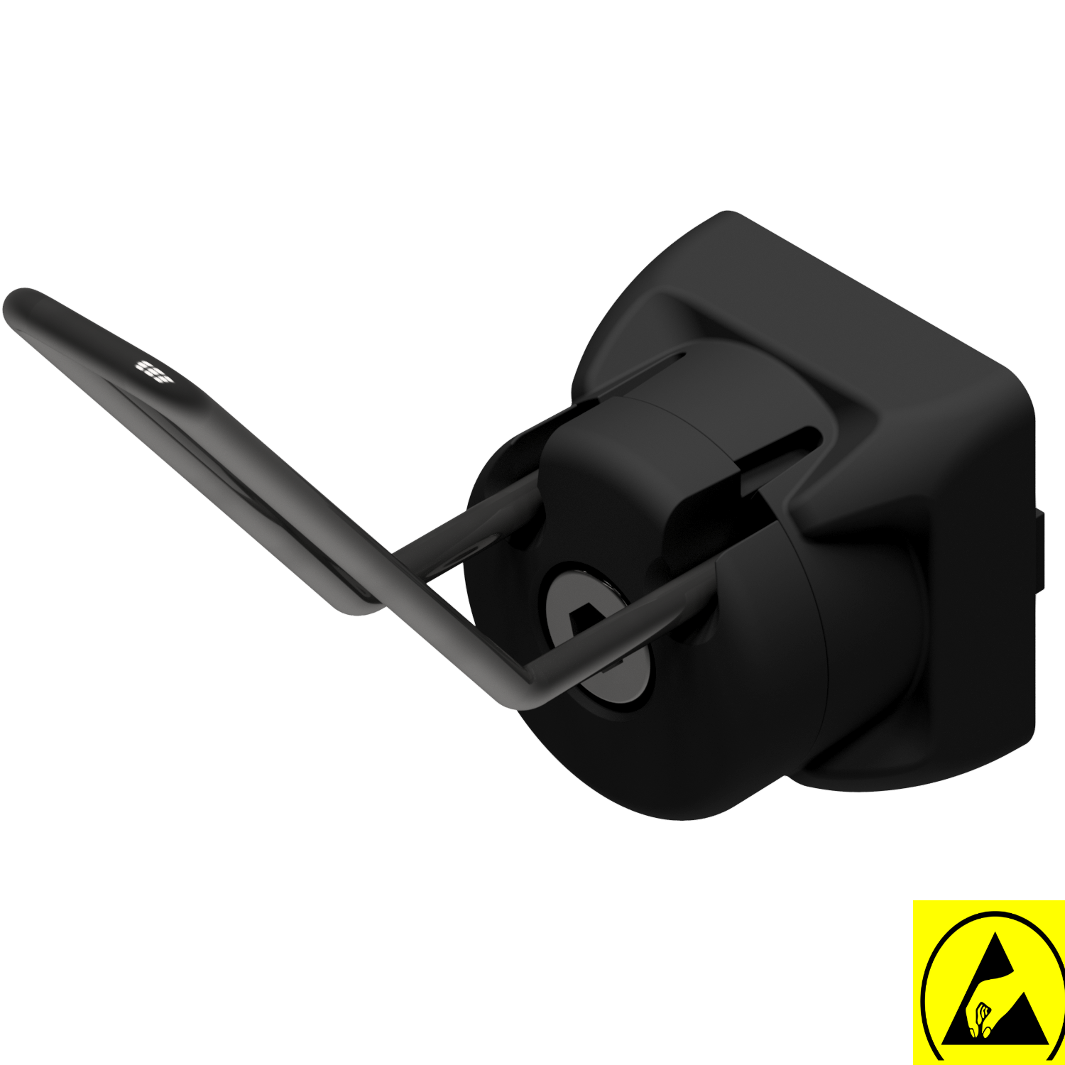 Hook 8 80x40, black similar to RAL 9005 Hook 8 80x40, black similar to RAL 9005