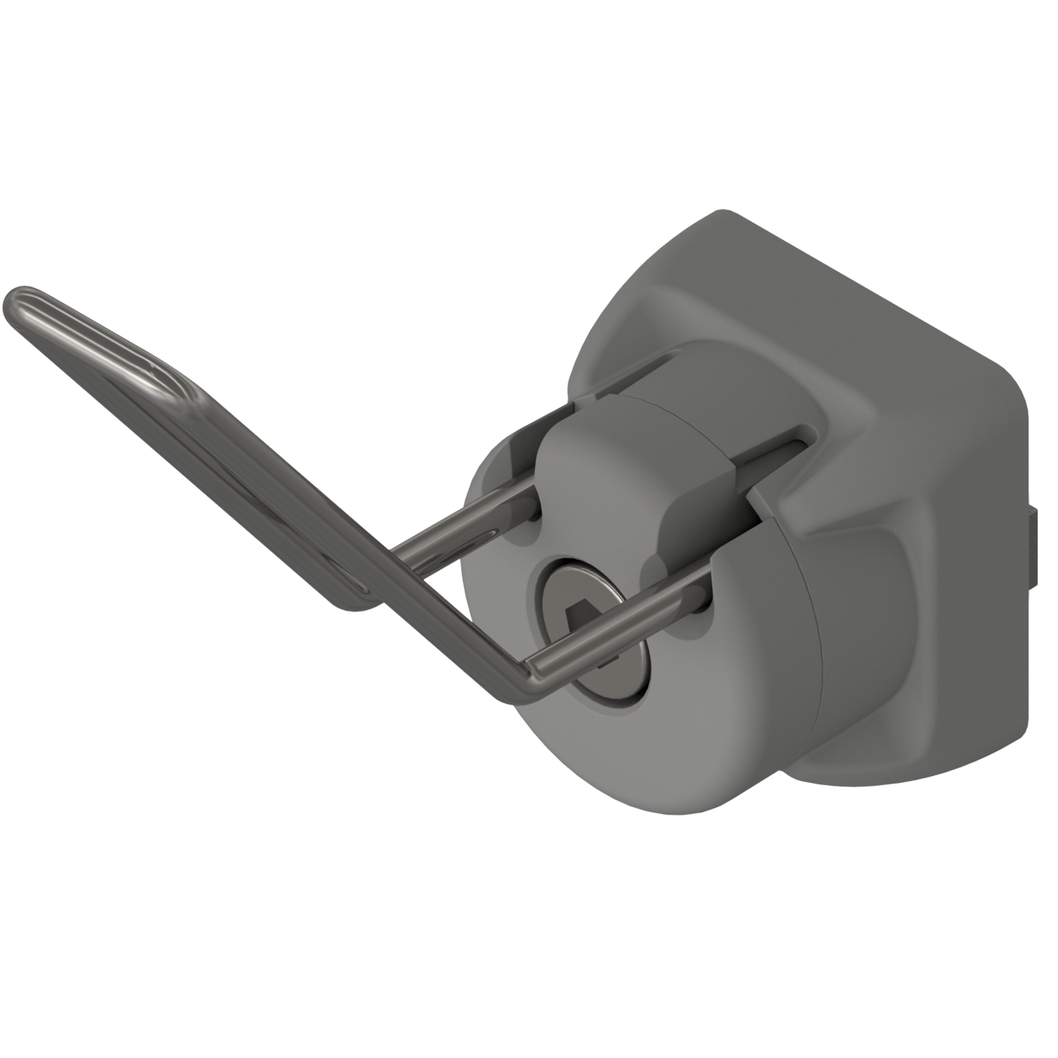 Hook 8 80x40 ESD, black similar to RAL 9005 Hook 8 80x40 ESD, black similar to RAL 9005