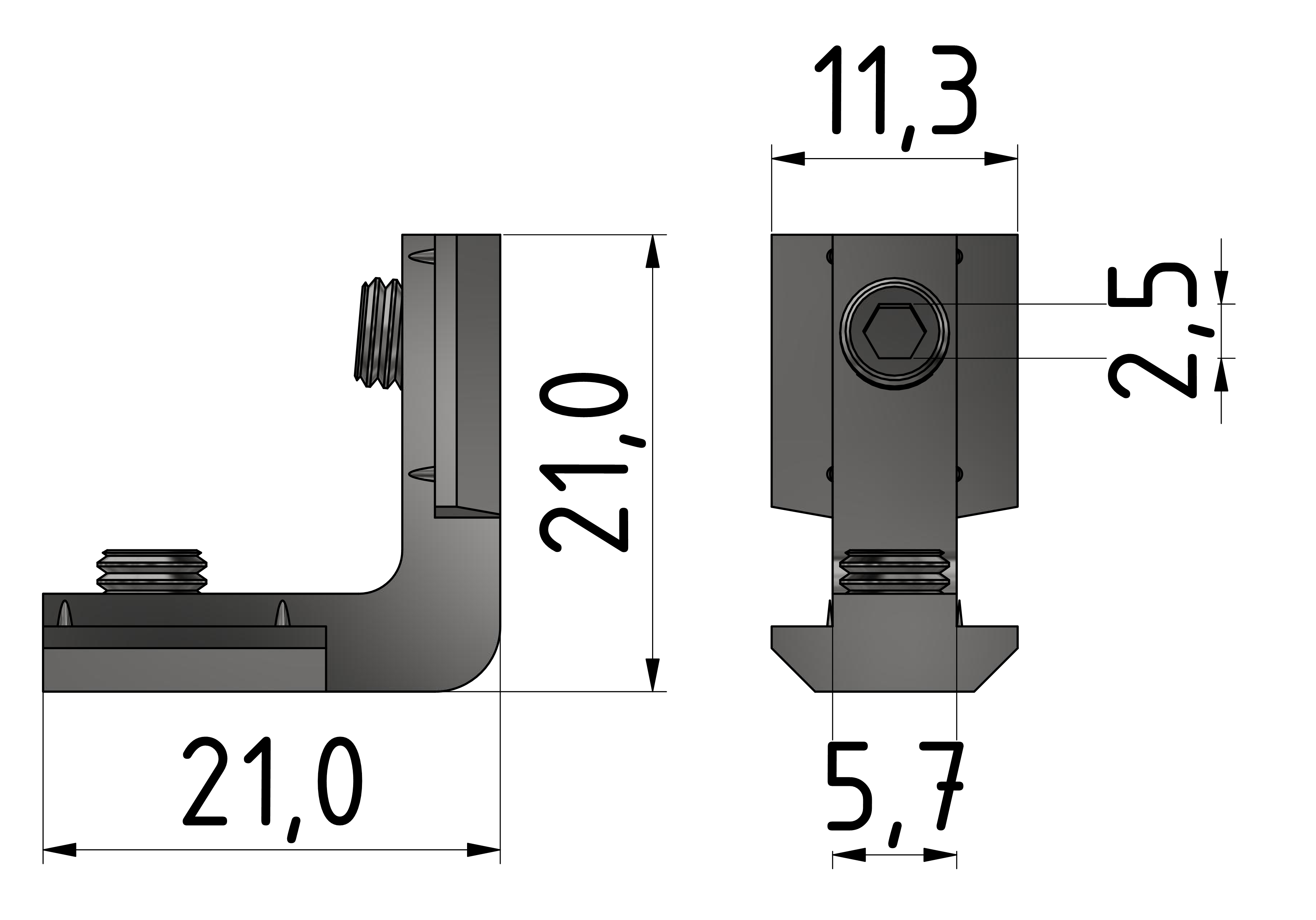 Innenverbindersatz R-6
