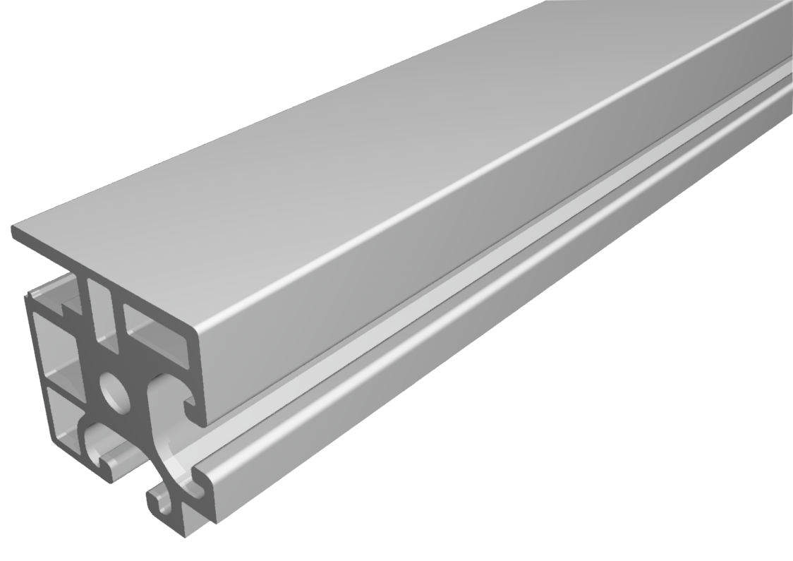 Türprofil X 8 40x40 - XMS, natur Türprofil X 8 40x40 - XMS, natur
