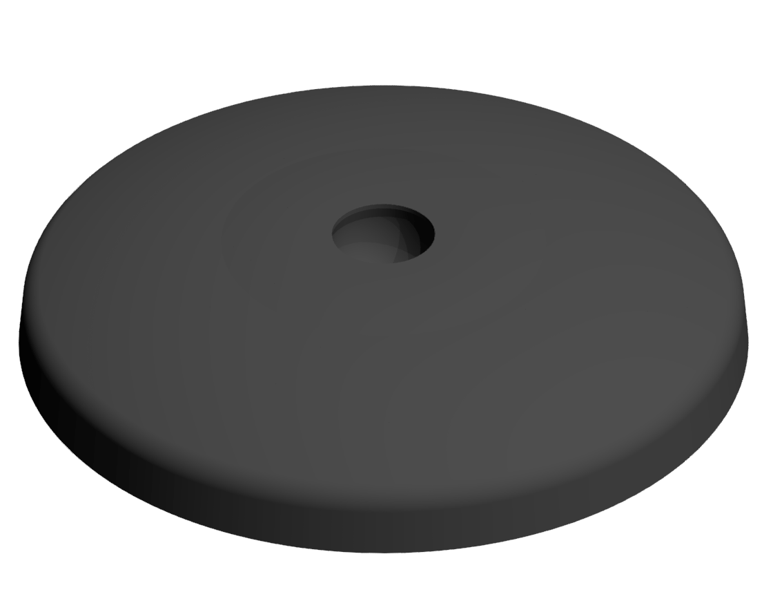 Base A D100 PA, black