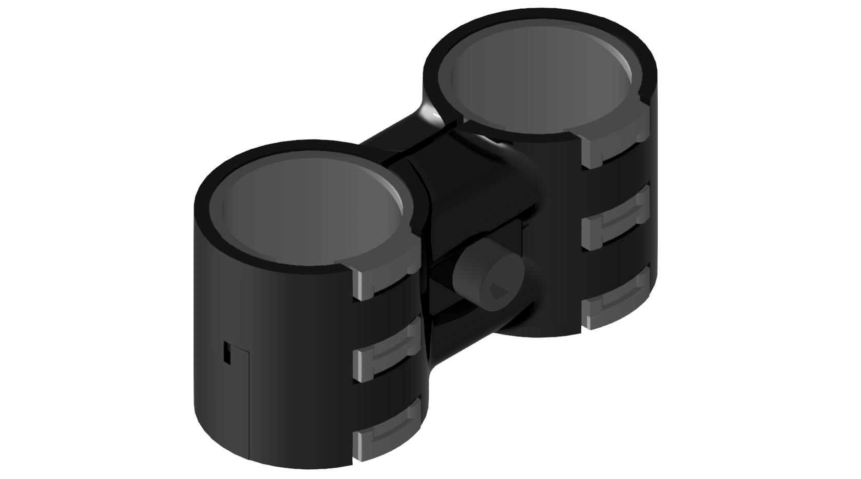 Dreh-Querverbinder beidseitig dreh -schiebbar Dreh-Querverbinder beidseitig dreh -schiebbar