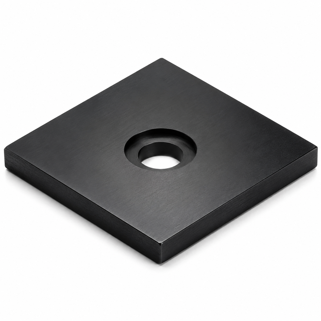 Druckplatte 8 100x100x10, brüniert