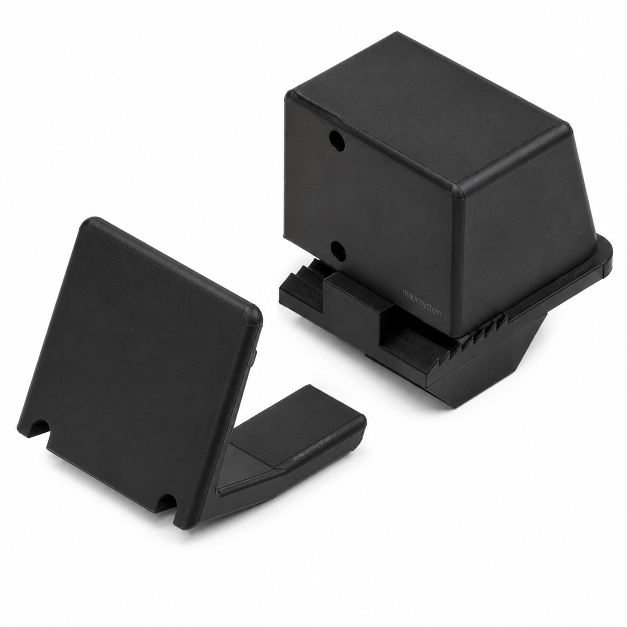 Klemm-Multiblock 8 PA, schwarz