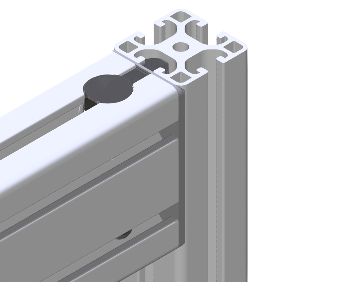 Radien-Dichtung 8 80x40 R80, grau