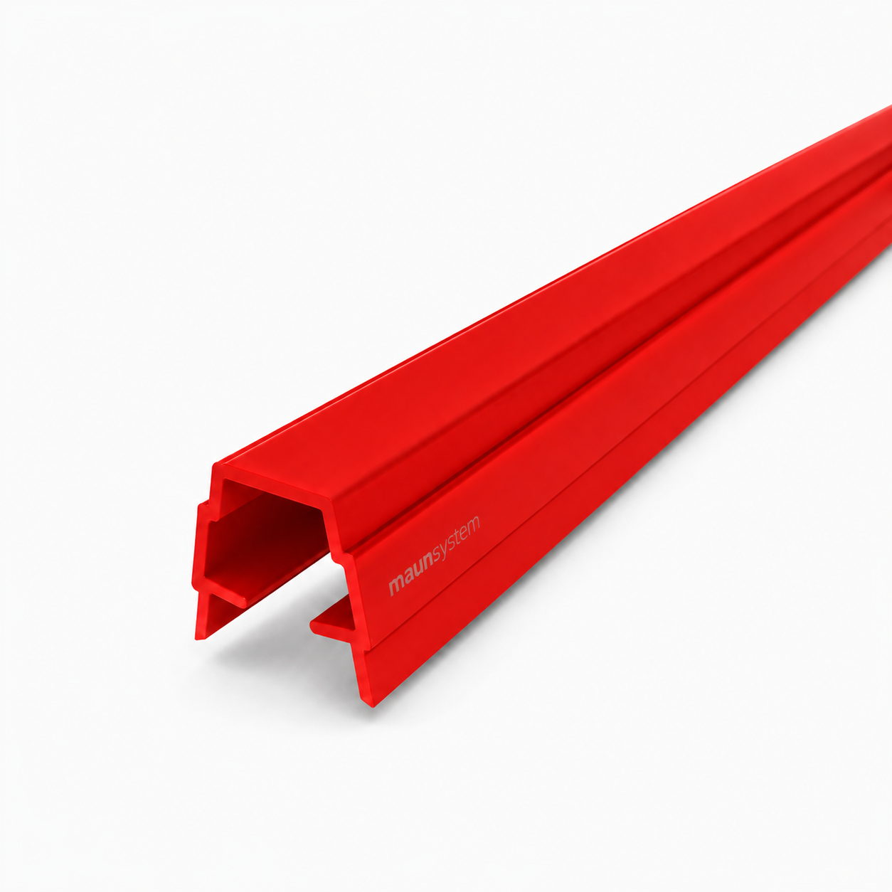Abdeck- und Einfassprofil 8, rot