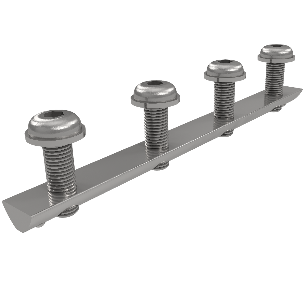 Befestigungssatz für Winkel 8 160x160 M8