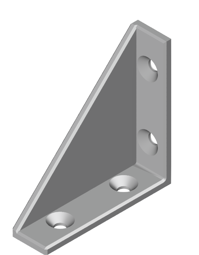 Winkel 80x22x80 Al, natur-8