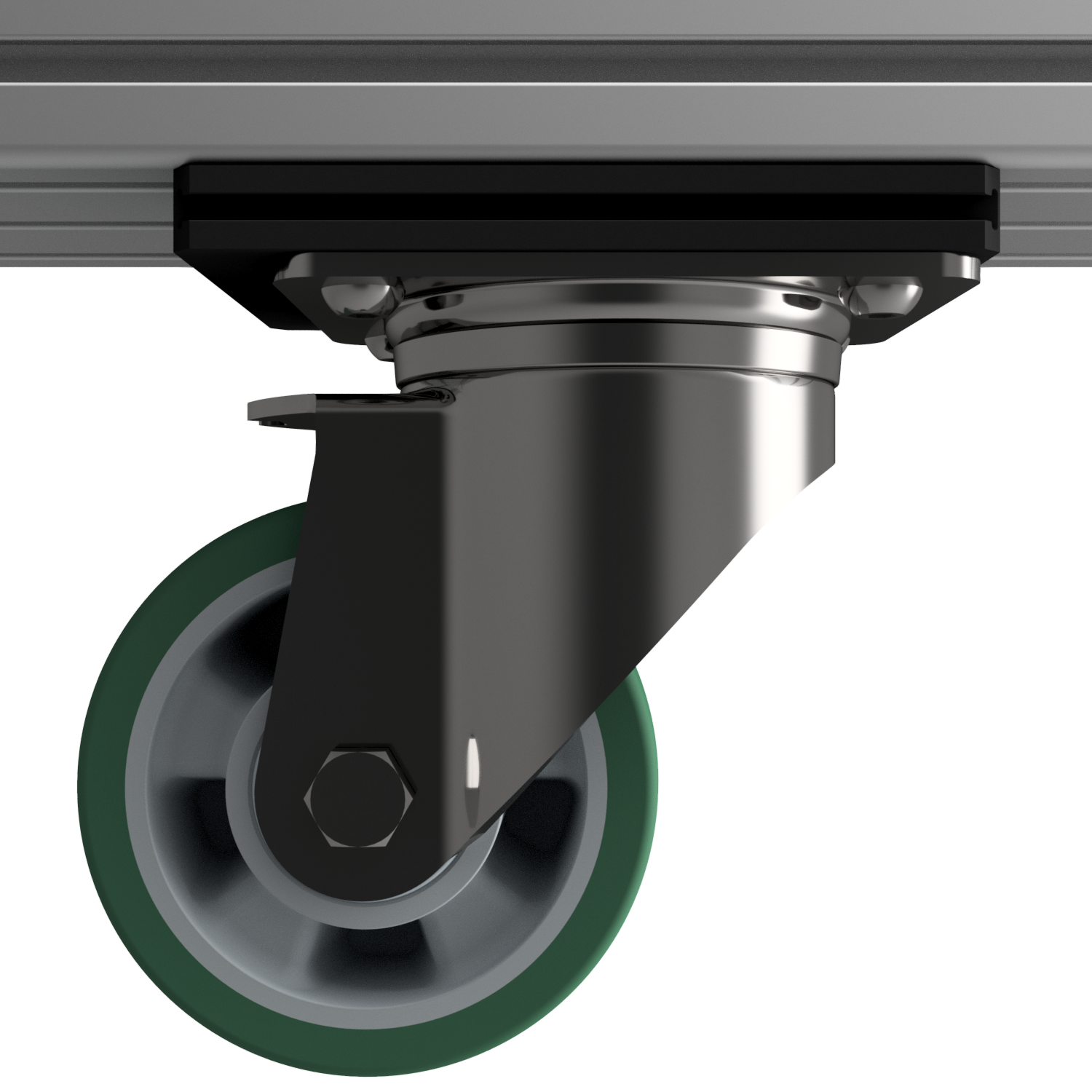 Rollen-Adapterplatte 8 M10-105x80 Rollen-Adapterplatte 8 M10-105x80