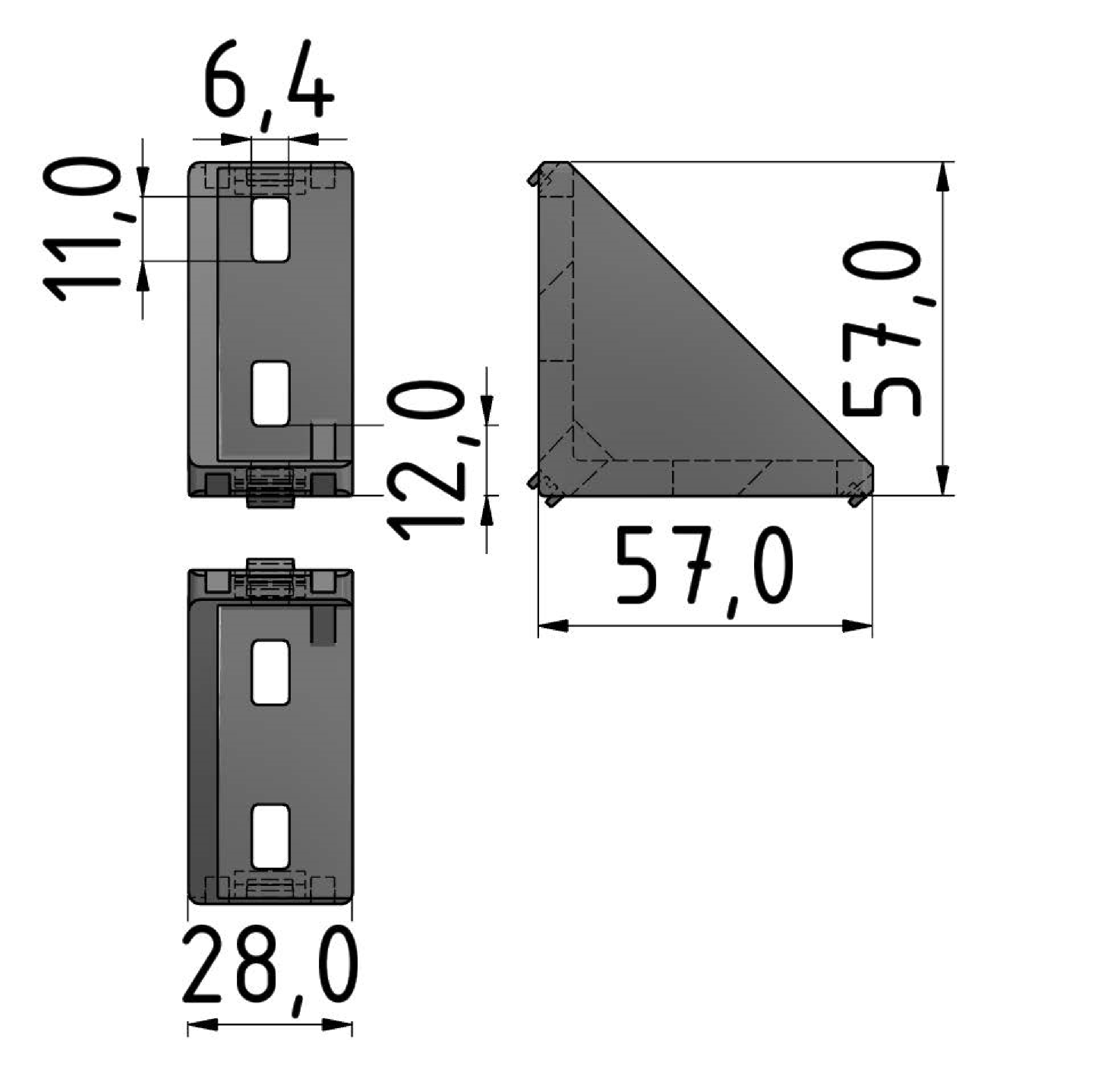 Winkel 30x60, weißaluminium-8