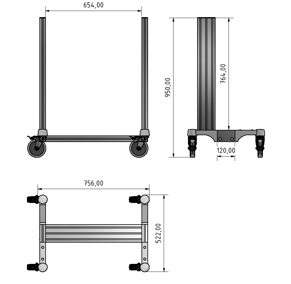 System Mobil-Rahmen L41M