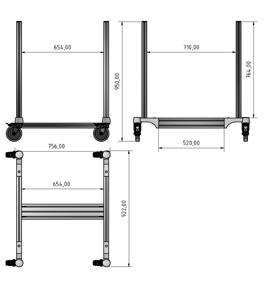 System Mobile Frame U81M
