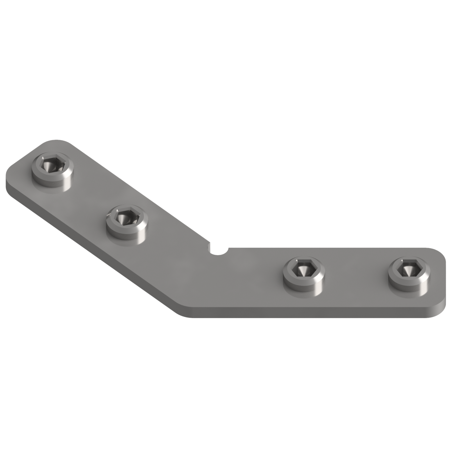 Mitre-Fastening 45°, natural anodized-8