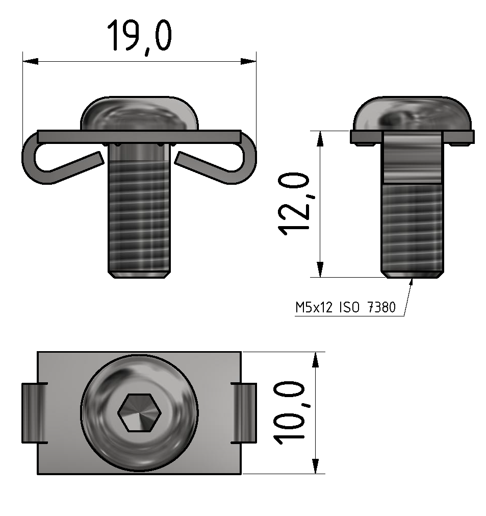 Standard-Verbindungssatz 5, verzinkt