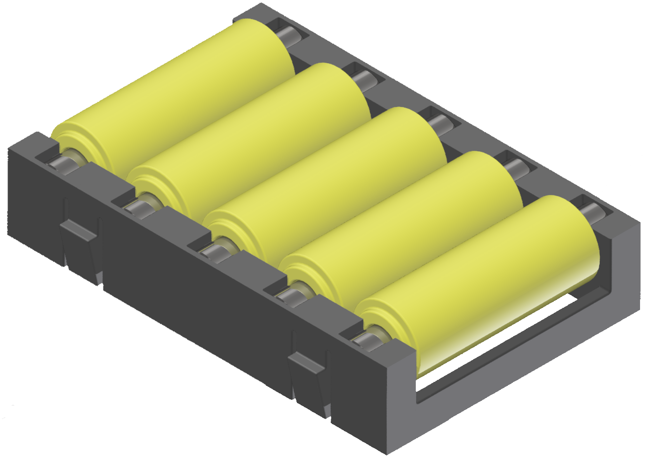 Rolleneinsatz R9, signalgelb ähnlich RAL 1003