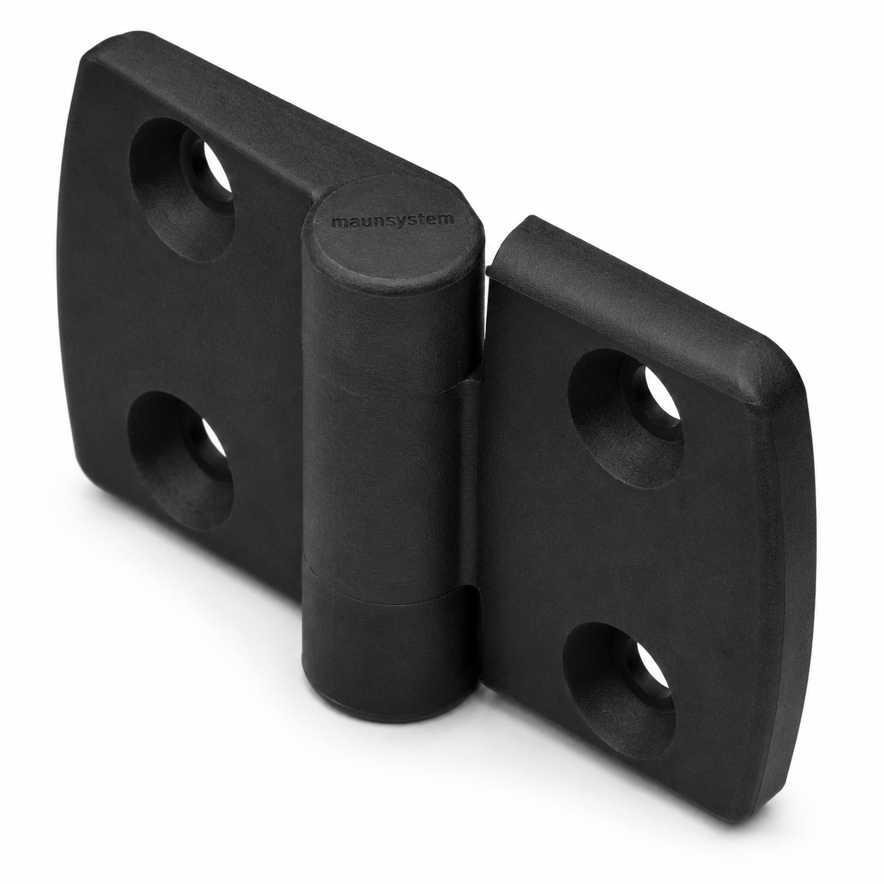 Kombischarnier rechts 40x40 PA, schwarz -10