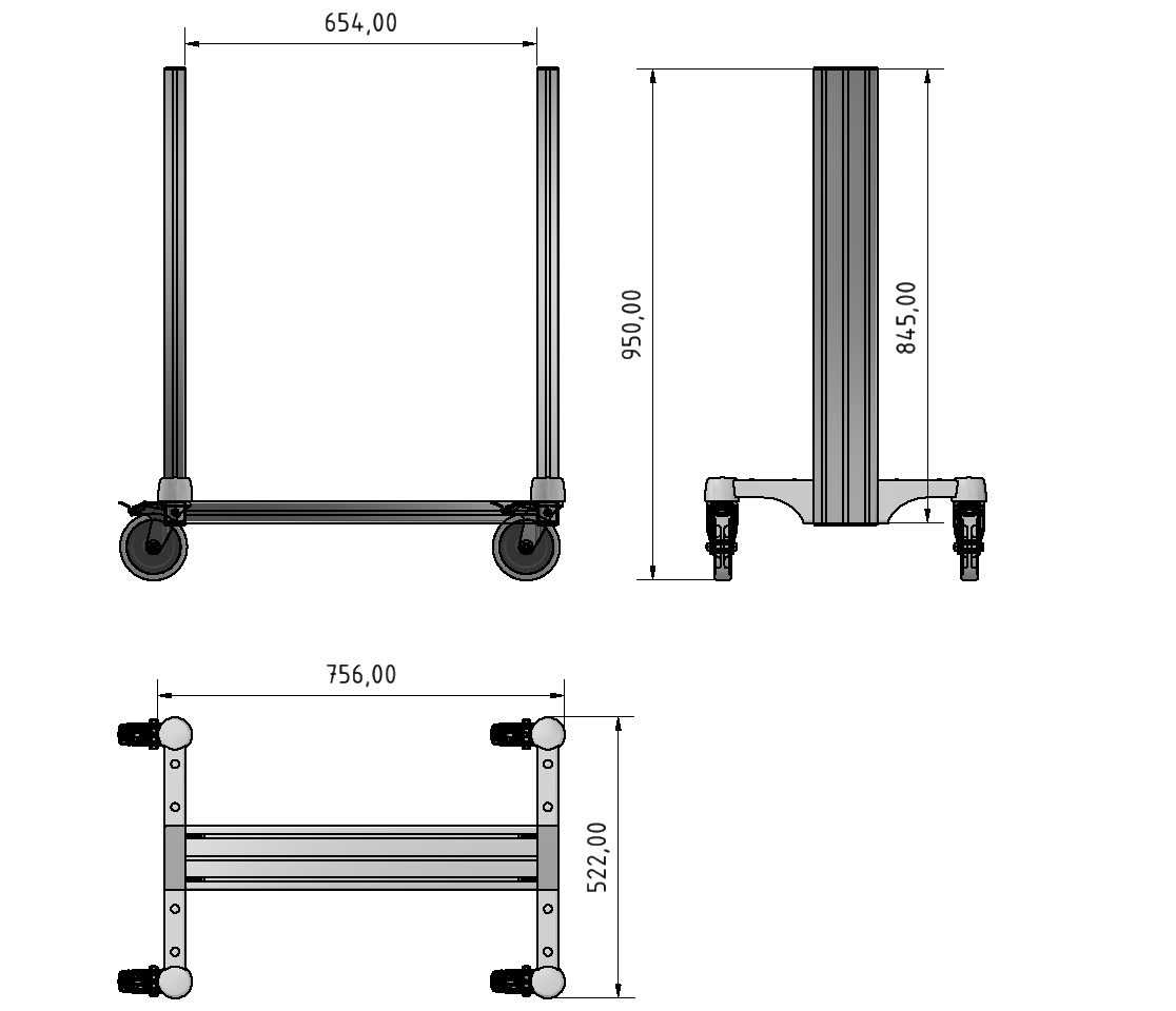 System Mobil-Rahmen T41M