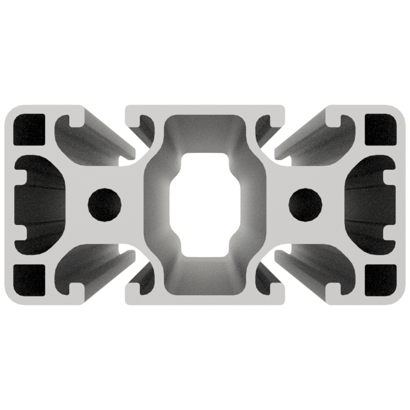 Profil 8 80x40 2N180 leicht, natur