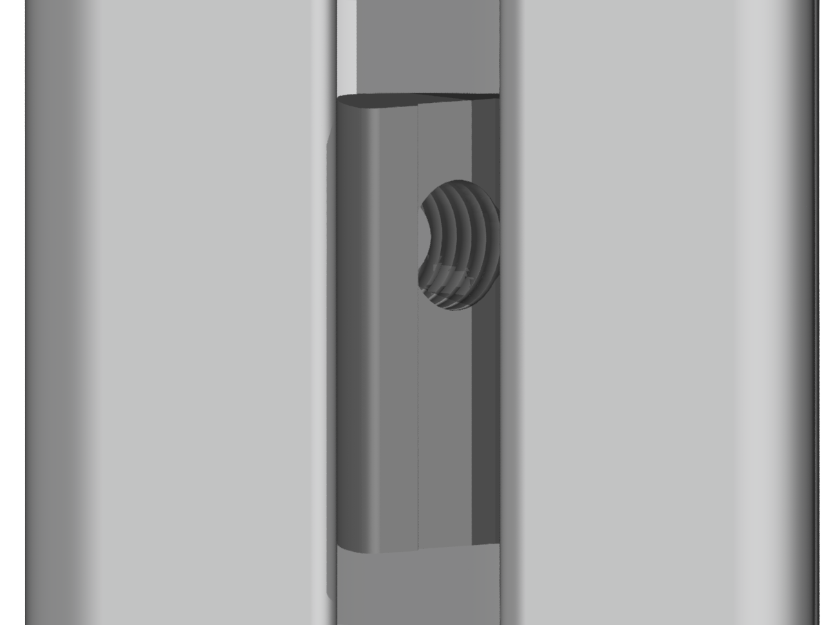 T-Slot Nut 6 St M5, bright zinc-plated
