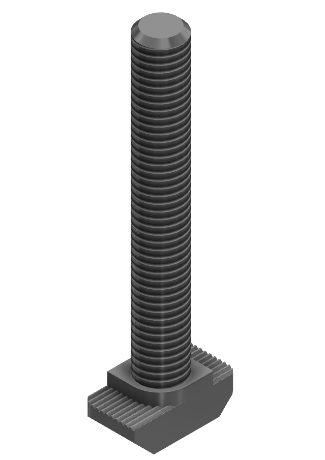 Hammerkopfschraube M8x60, verzinkt-10