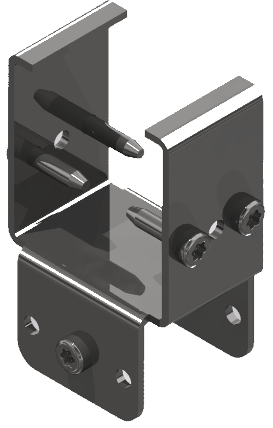 Holding Bracket Set Alu-D28