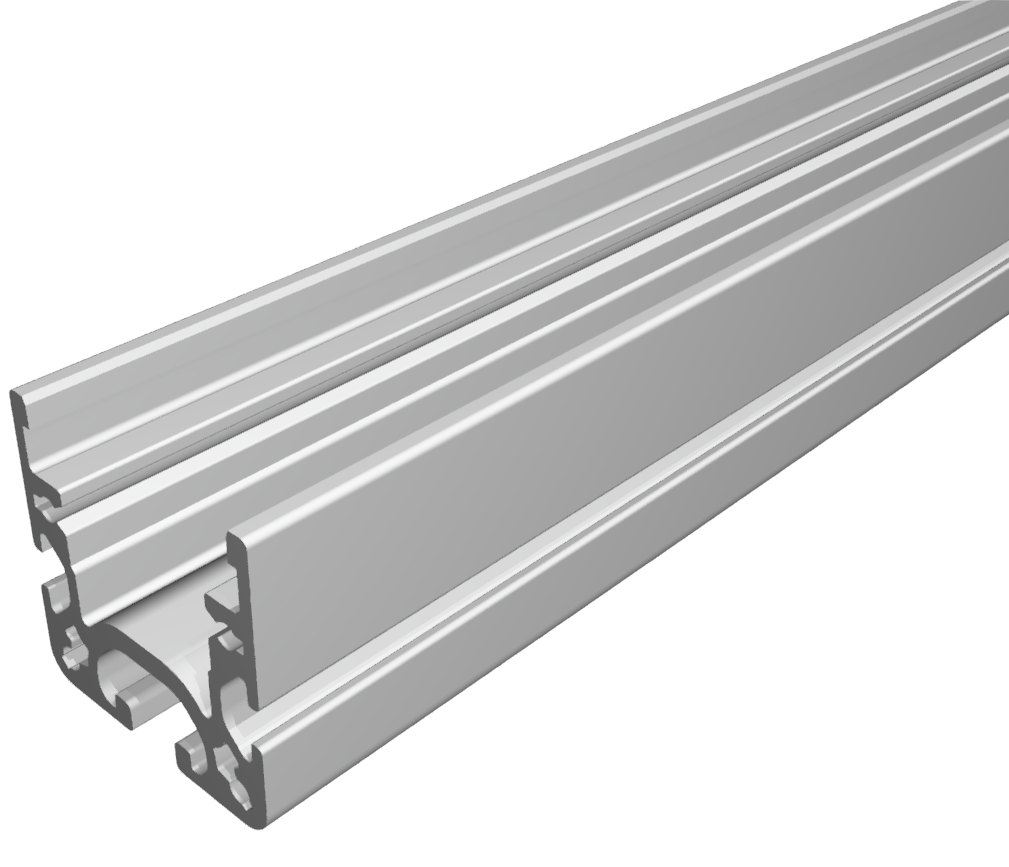 Rollenschiene 8 40x40, natur Rollenschiene 8 40x40, natur