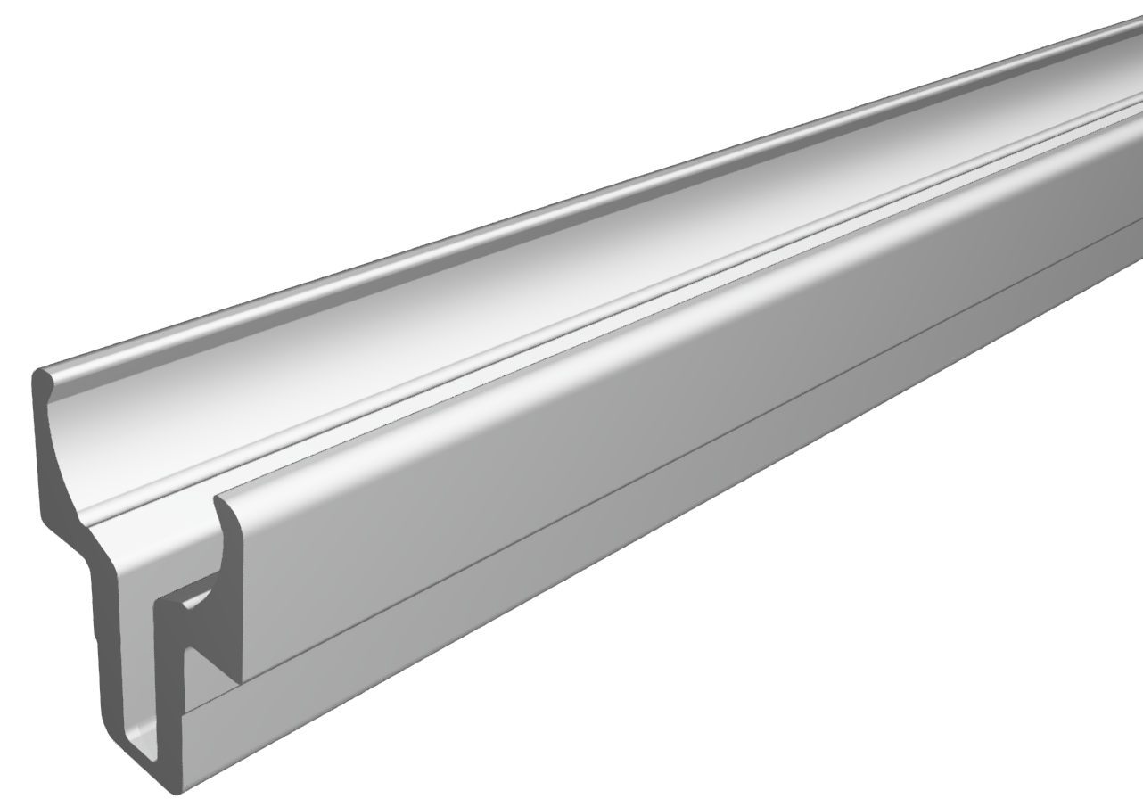 Wellenklemmprofil 8 D14, natur Wellenklemmprofil 8 D14, natur