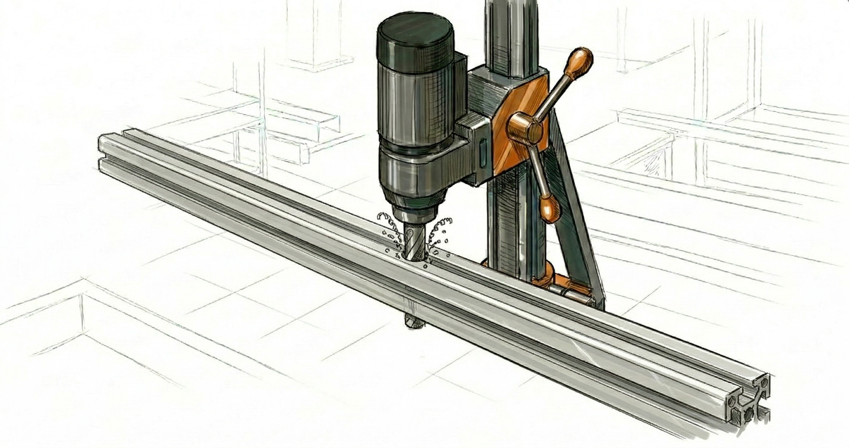 Kernlochbohrung einfach beschrieben