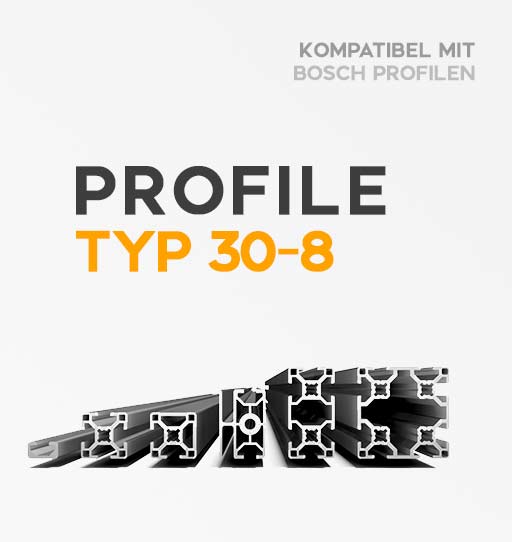 Profile B Typ Baureihe 30-8