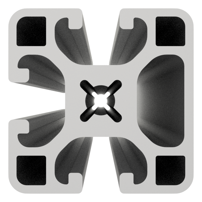 Profil 8 40x40 1N semi, natur Profil 8 40x40 1N semi, natur