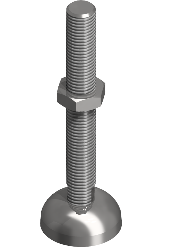 Stellfuß ST D45 M16x145, verzinkt