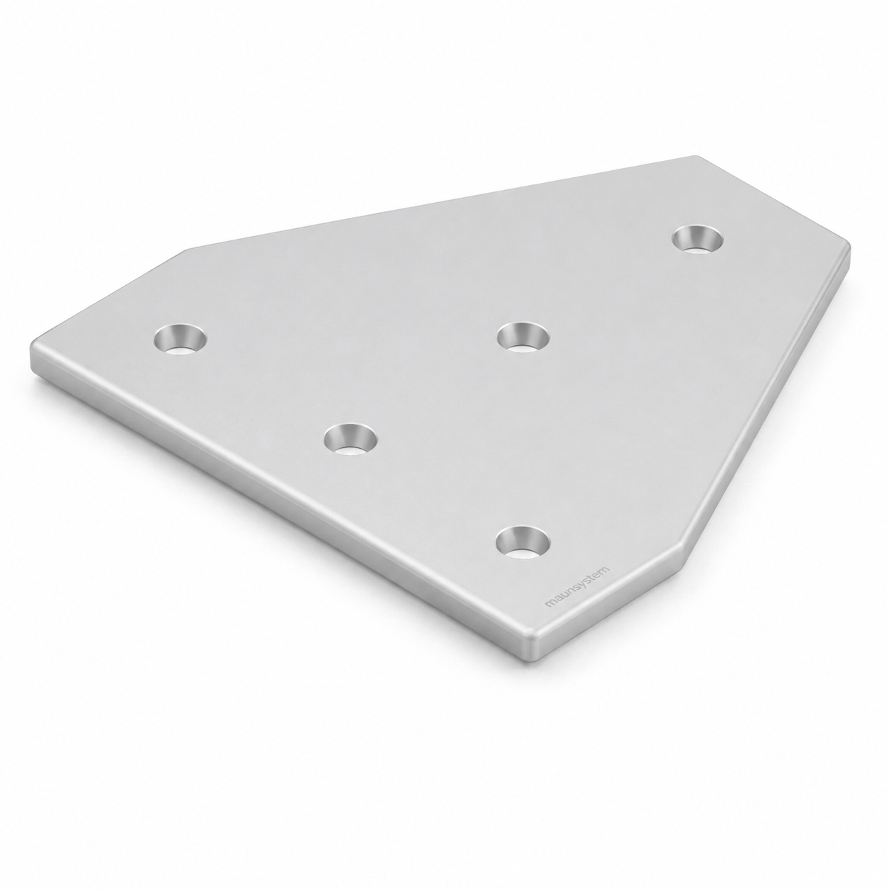 Verbinderplatte T 90x90, eloxiert- 8