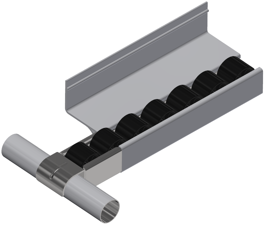 Roller Conveyor Guide Rail wide ESD-D28 St