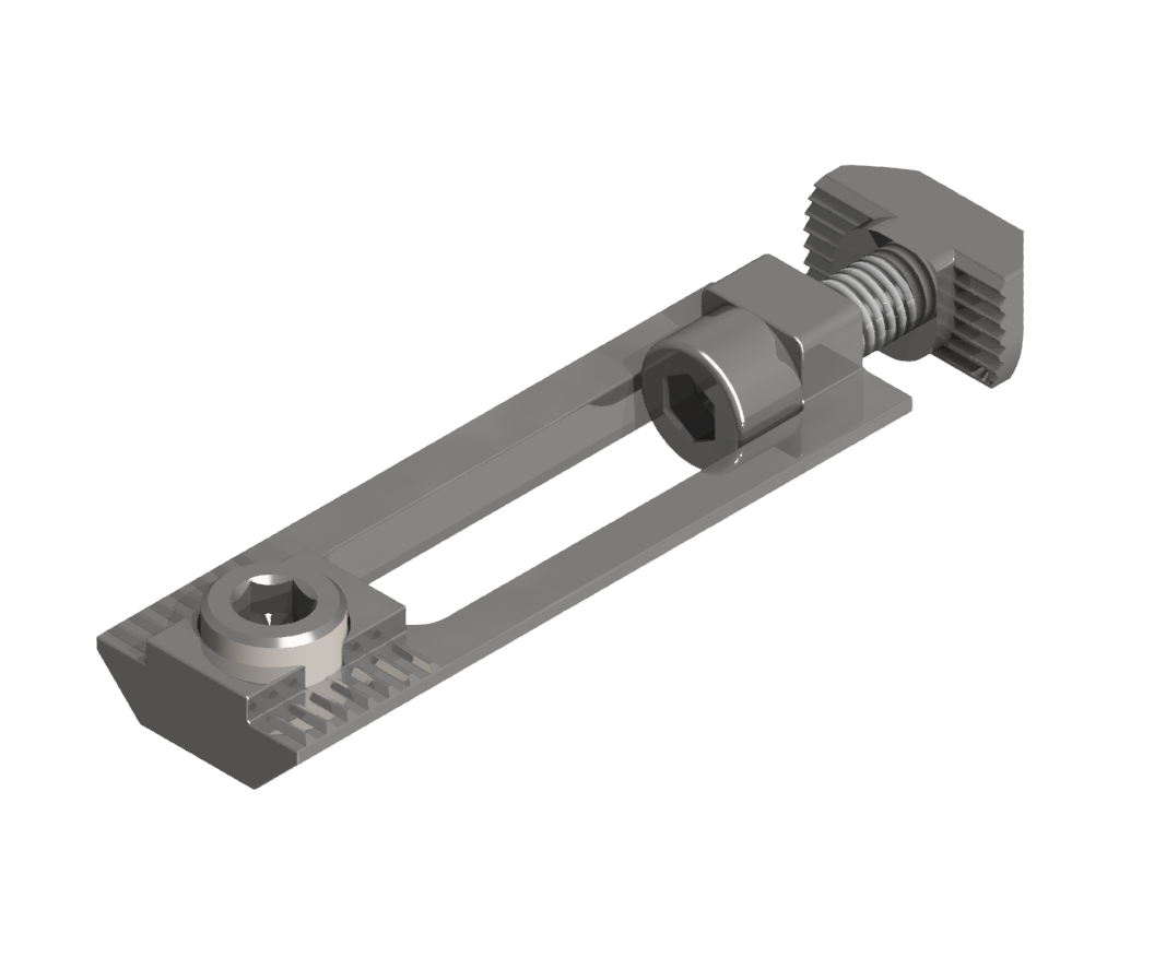 Connection Strip, bright zink-plated-10/10