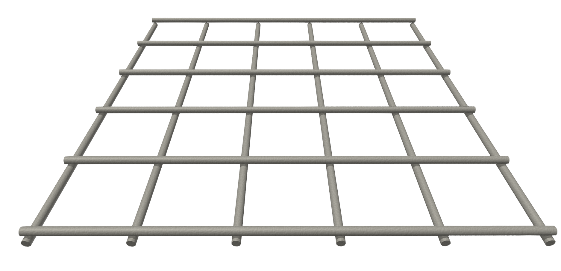 Steel Mesh 3,8 mm 40x40, bright zinc-plated