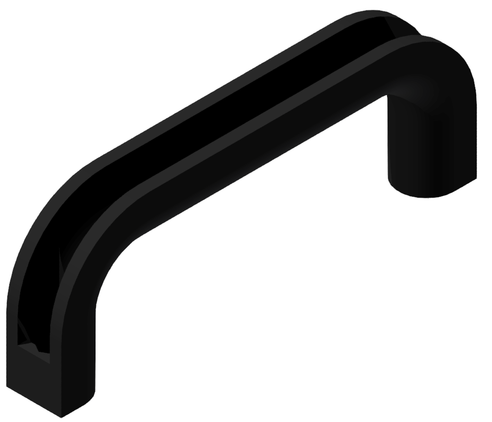 Handle 80 PA, black-6/8/10