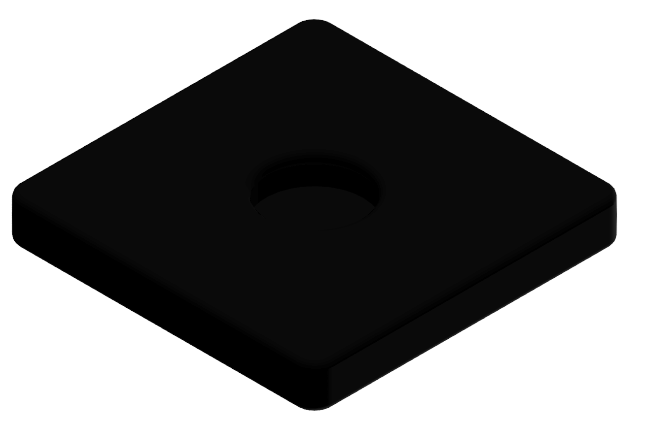 Anti Slip Plate D D60, black