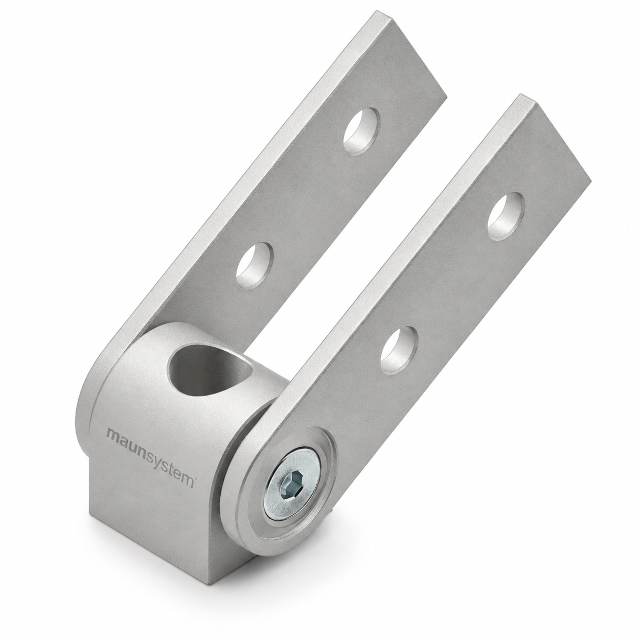Tragarmgelenk 20x20, weißaluminium-6