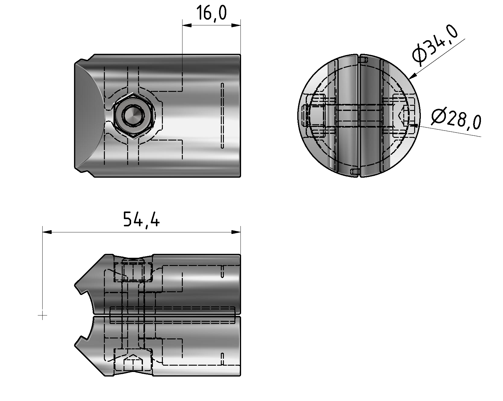 90° Verbinder 90° Verbinder