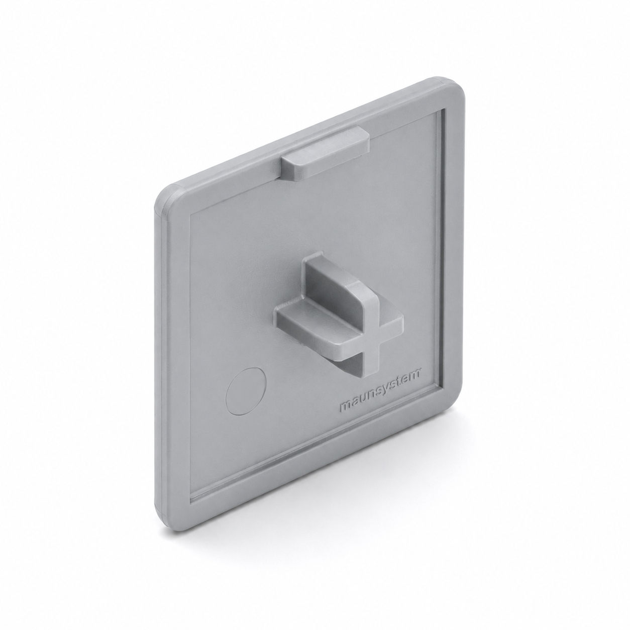 Abdeckkappe 40x40, grau-10