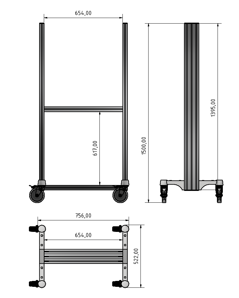 System Mobile Frame T41H
