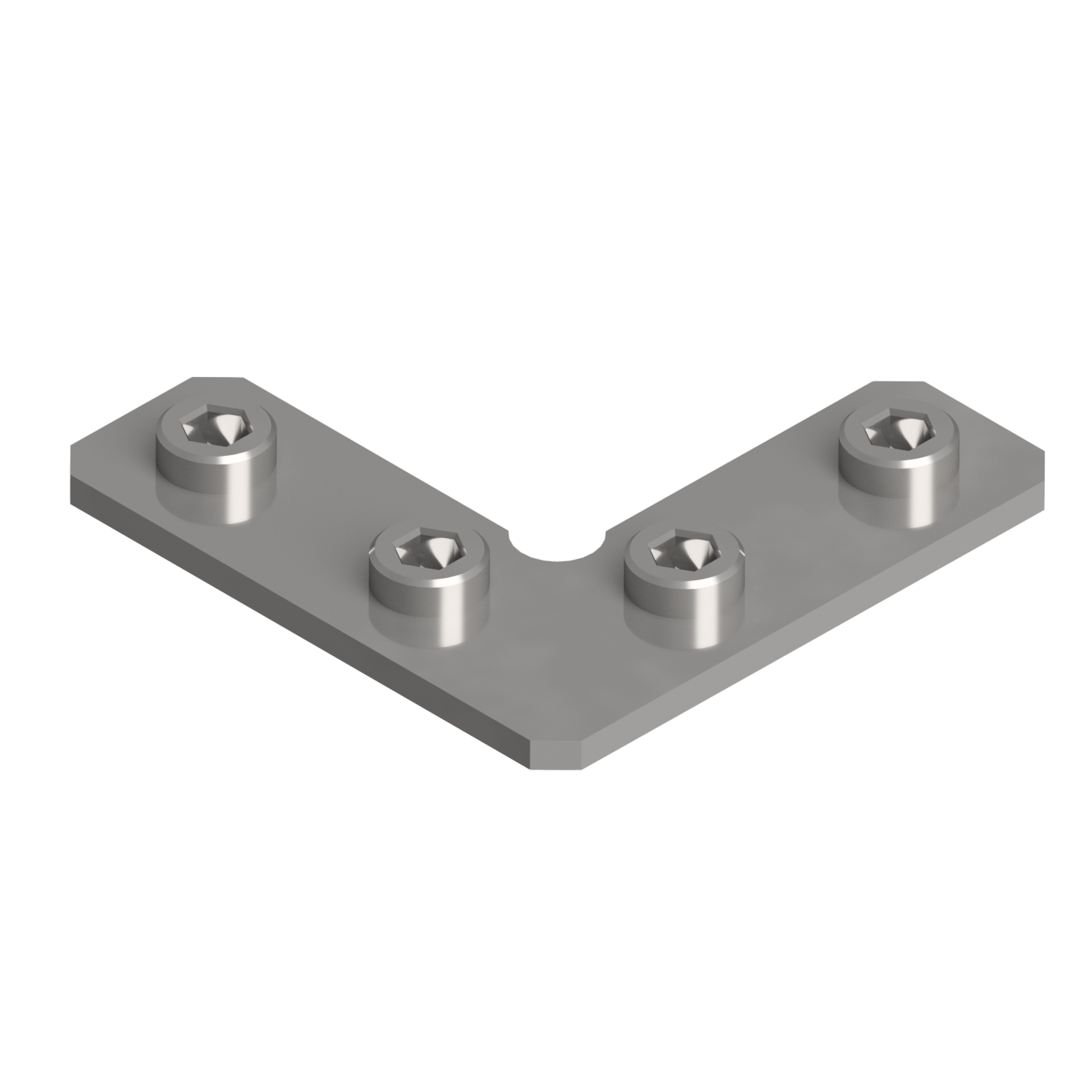 Gehrungsverbindersatz 90°, verzinkt-10 Gehrungsverbindersatz 90°, verzinkt-10