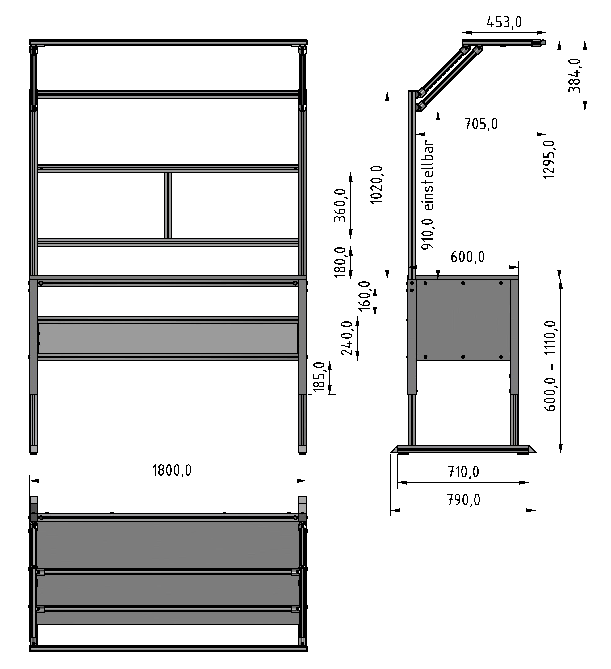 Basic Line plus worktable