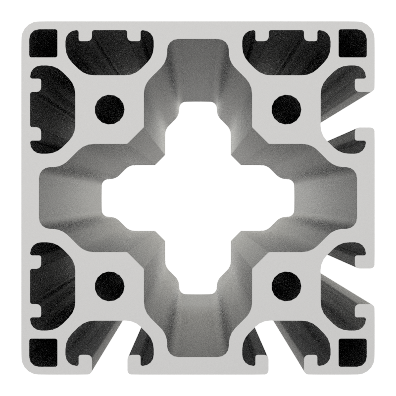 Profil 8 80x80 4N90 leicht, natur Profil 8 80x80 4N90 leicht, natur