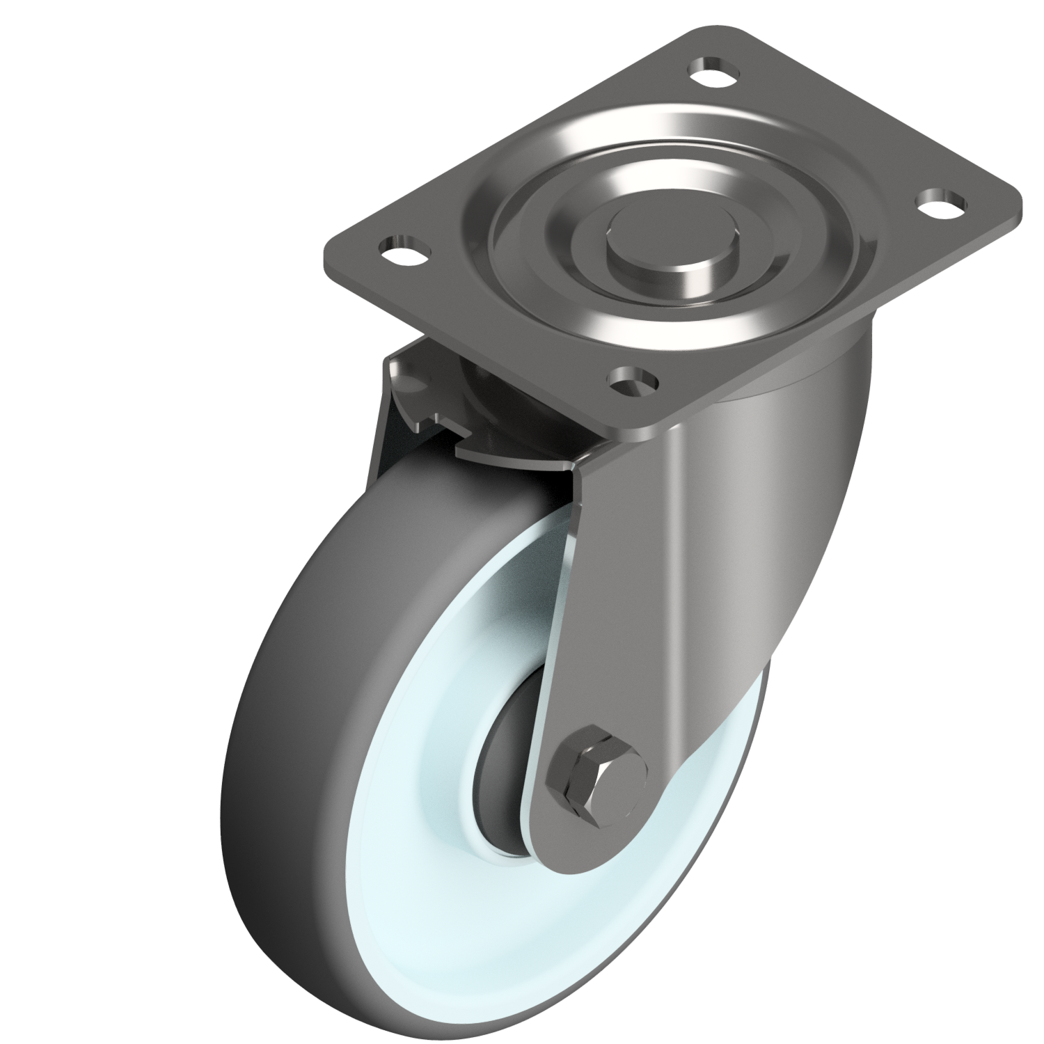Lenkrolle D160, ESD, verzinkt