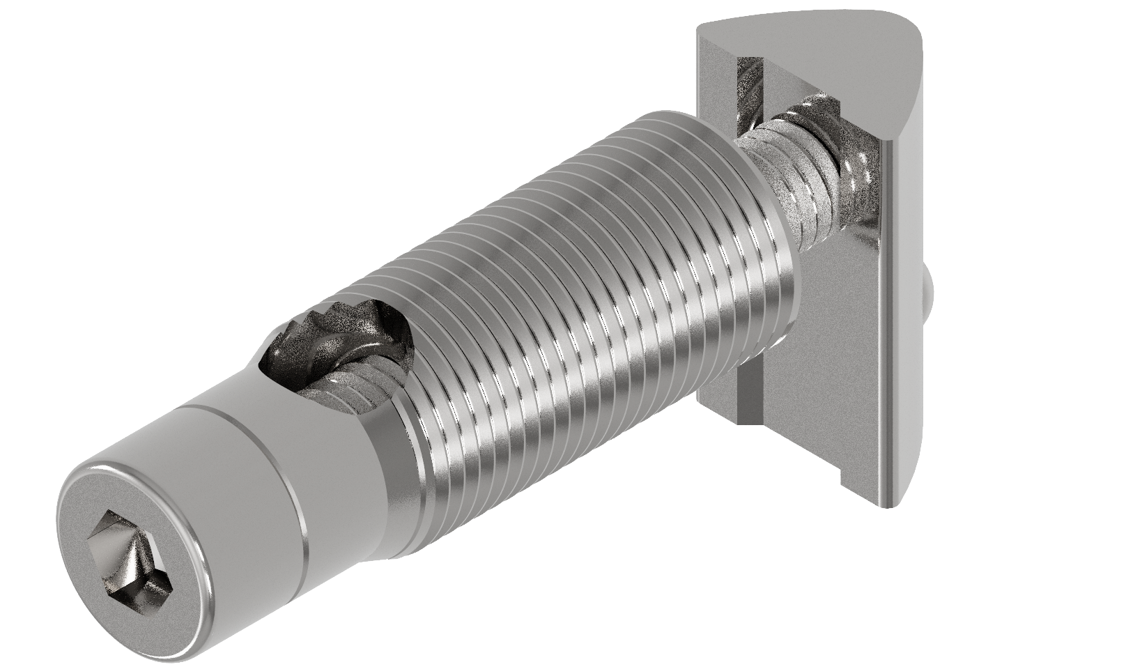 späth elastischer Verbindungsstutzen FS für P30, L=180, U=100cm